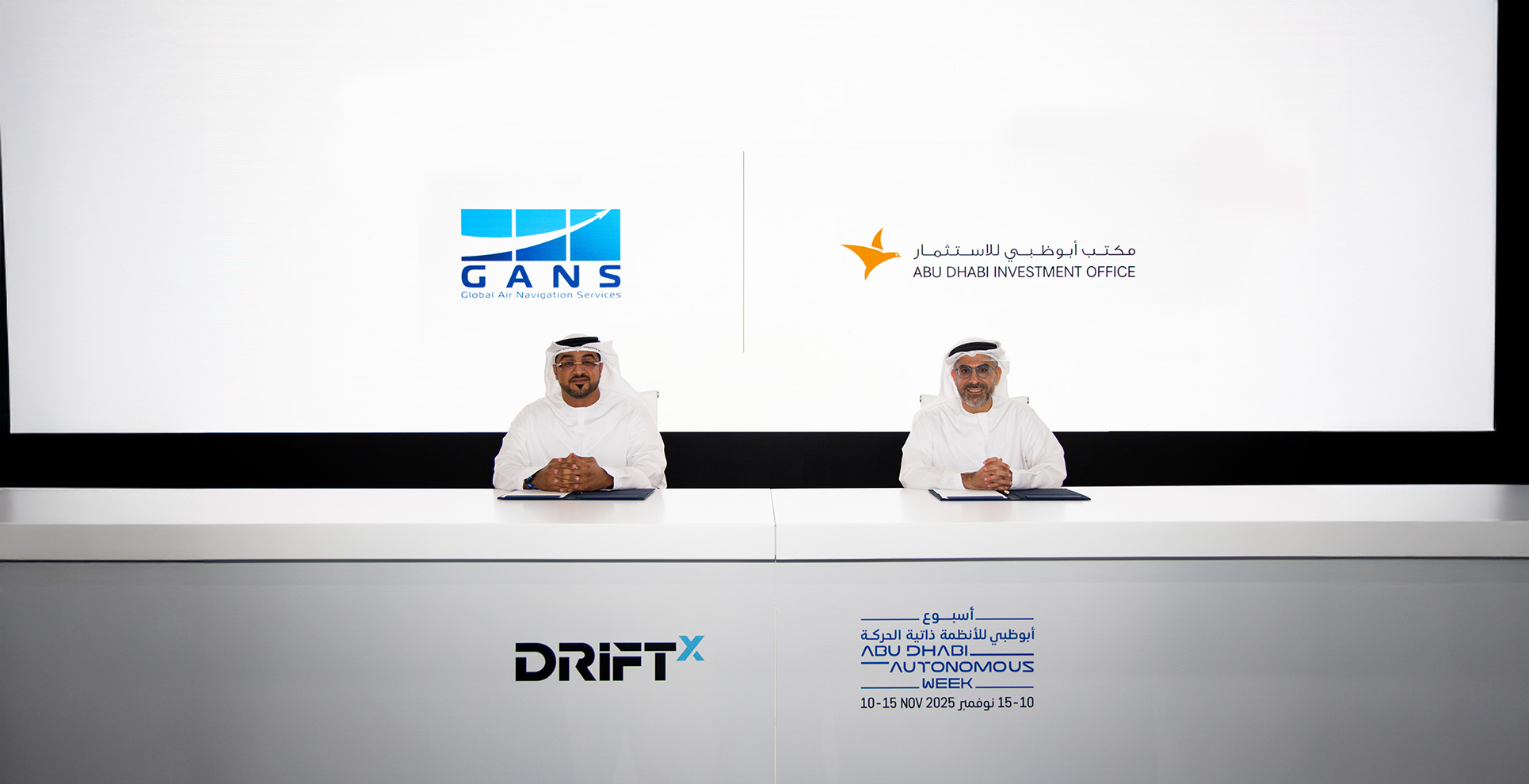 GANS and ADIO Sign MoU to Advance Abu Dhabi’s Leadership in Advanced Air Mobility